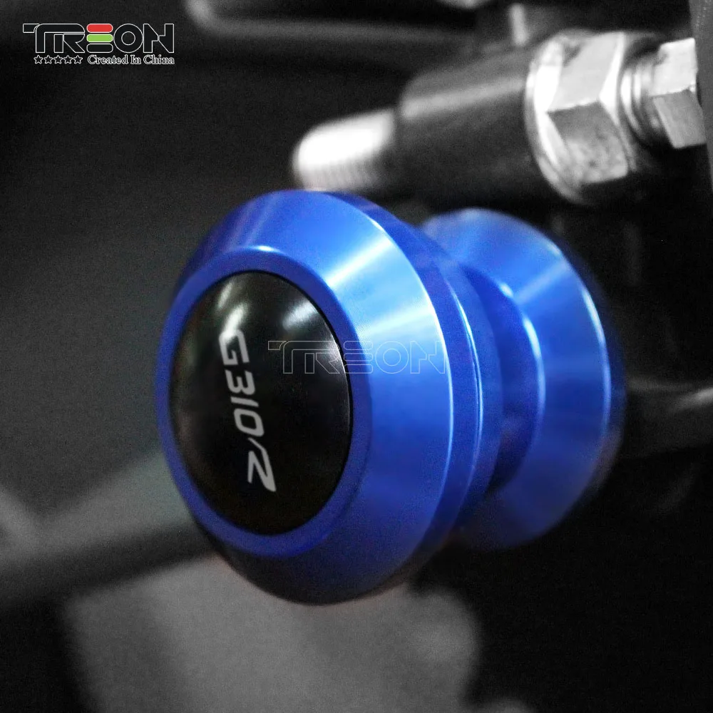 

NEW 8MM Motorcycle CNC Aluminum Swingarm Sliders Spools Stand Bobbins For BMW G310R G310R G310GS 2017 2018 Accessories