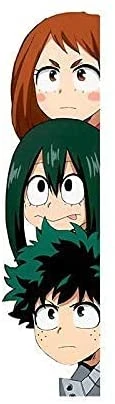 

My Hero Academia Peek Car Sticker Fun Anime Decal Decoration Waterproof Vinyl Decor Trunk Window Laptop Car Sticker PVC13x4cm