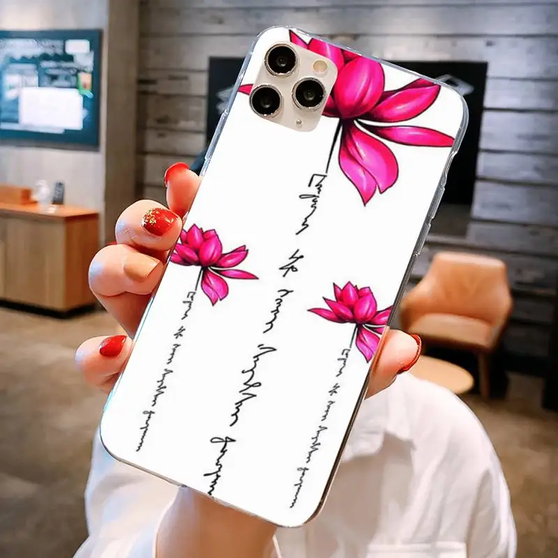 Милый чехол для телефона с акварельным цветком одуванчиком лотосом лавандой IphoneX