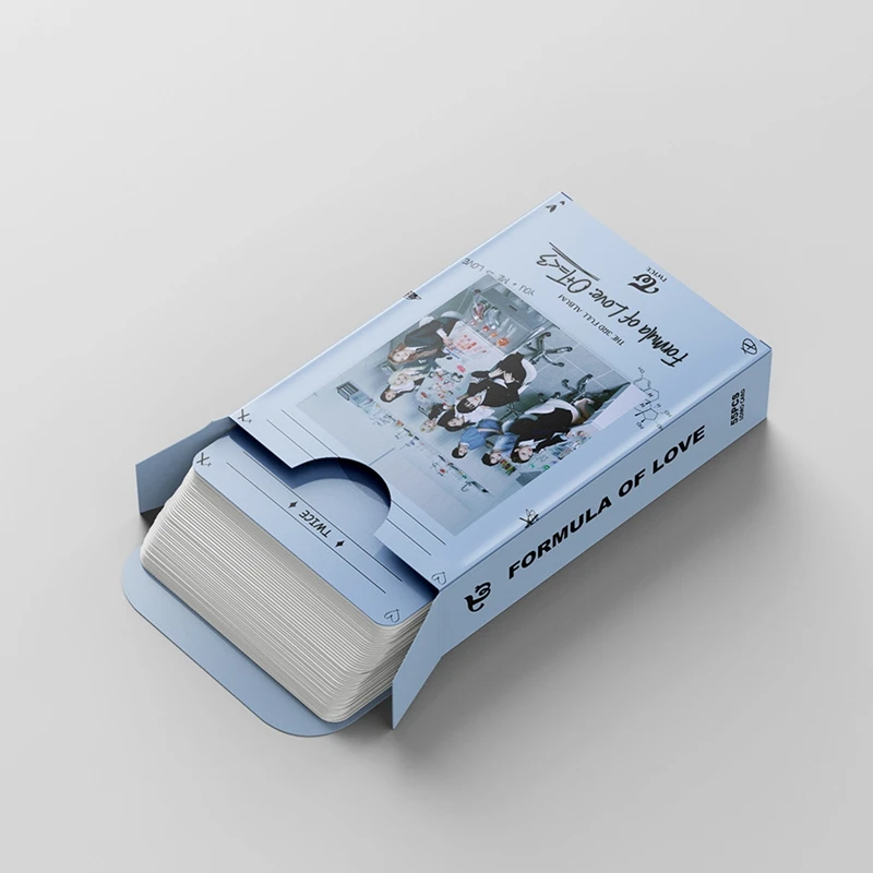 54 шт./компл. Kpop двойной новый альбом Faste of Love Lomo Card HD печатные фотооткрытки