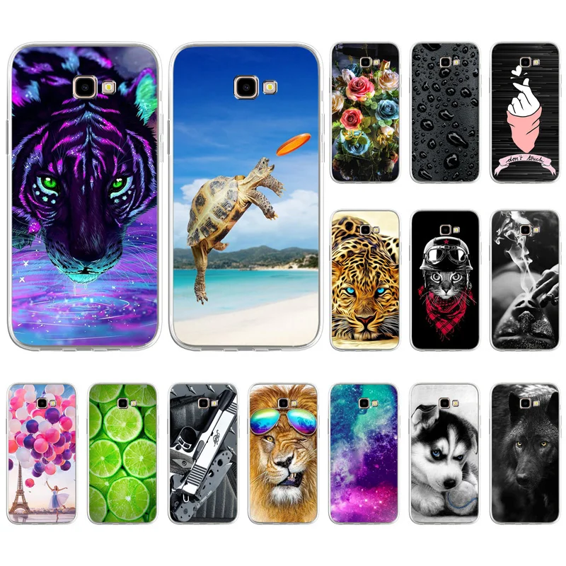 

Black Cases For Samsung Galaxy J3 2017 Case Silicone Soft Back Cover For Samsung J2 Pro J4 2018 J4 Core Plus Funda Coques Shells