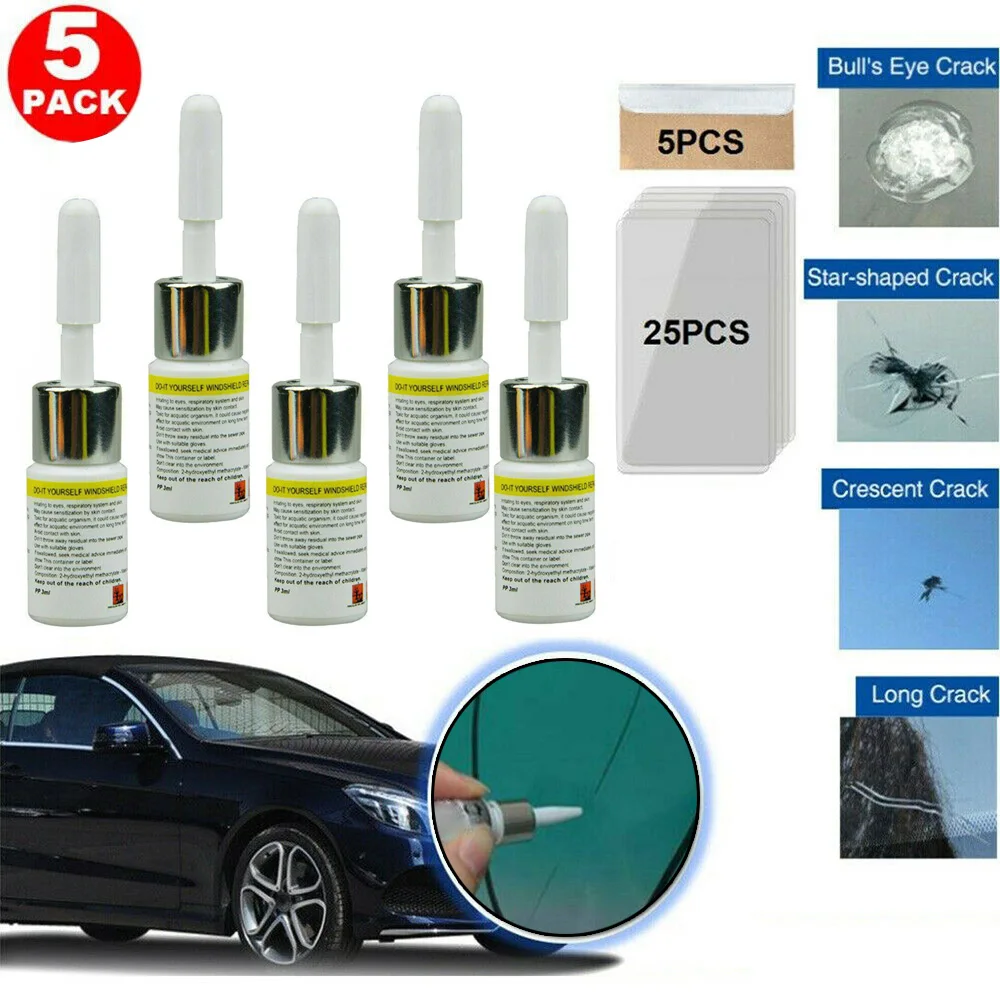

3ML Repair Liquid Chip 5 Pack By traffic accidents Car Collisions Crashes Fluid