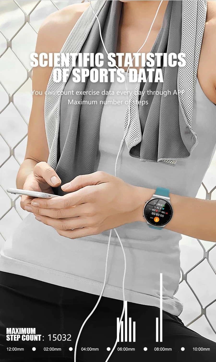 

NEW i19 Music Smart Watch 1.28 inch Round Screen Bluetooth Call IP67 Waterproof Long Standby Watches 128MB for Music Heart Rate