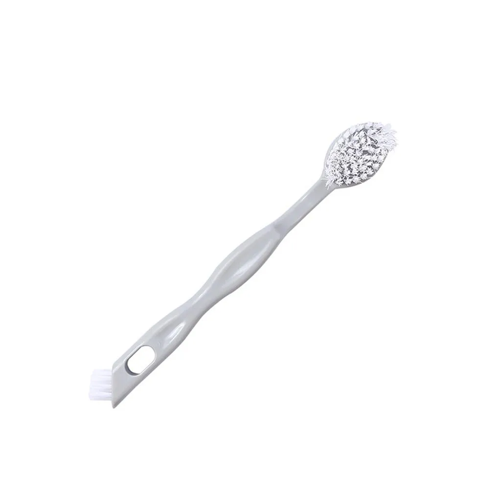 Модная многофункциональная щетка для обуви с двойной длинной ручкой 1 шт. щетки