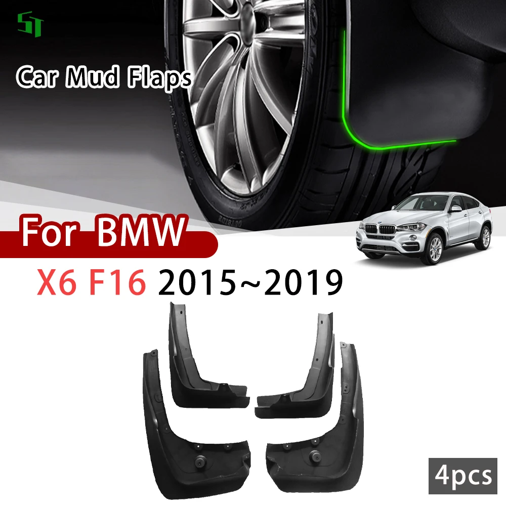 

Брызговики для автомобилей BMW X6, F16, 2015-2019, 35i, 50i, 30d, 40d, 50d