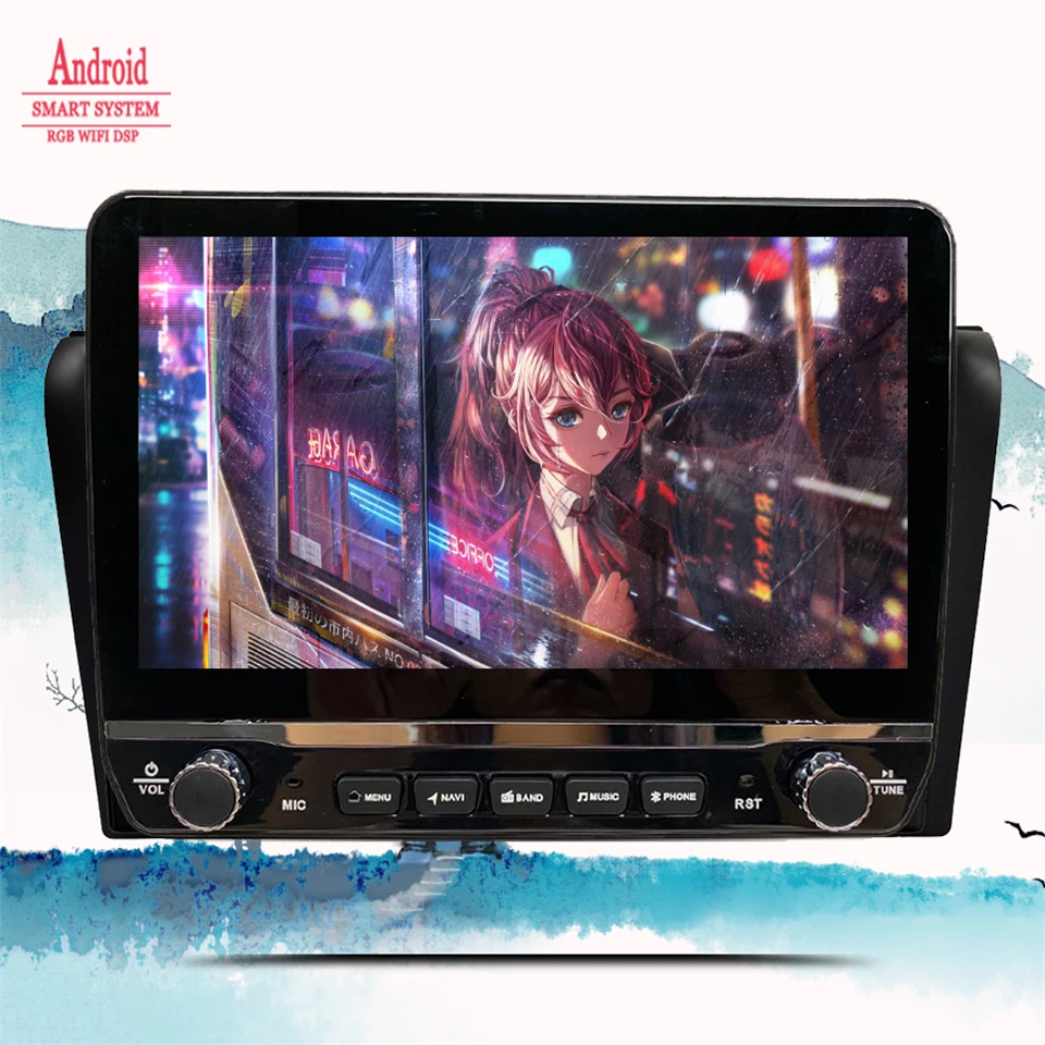 

10,1 дюймовый 1280*720 Android 10,0 для Mazda 3 BK 2003 - 2009 Автомобильный Dvd-плеер с GPS 4G WIFI BT Радио Стерео навигация карта головное устройство