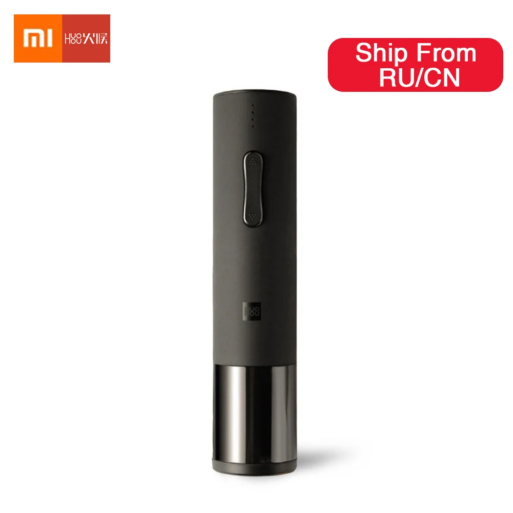 Xiaomi Mijia Huohou автоматическая бутылка Красного вина Электрический штопор 6S Открывалка фольга резак пробковый набор инструментов для дома Свадебная вечеринка