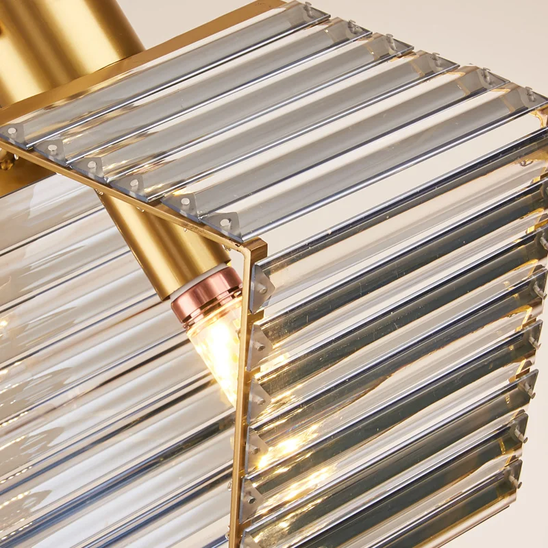Современная хрустальная роскошная люстра FKL золотые комнатные светильники для