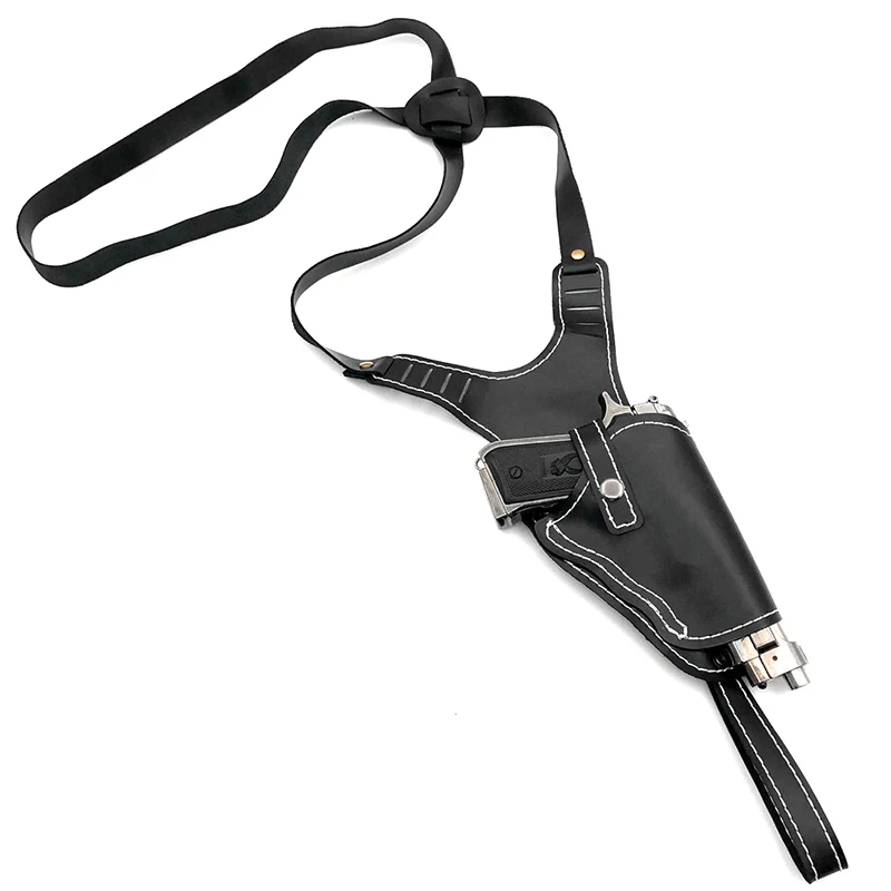 New ! Genuine Leather Universal Gun Holster Tactical Concealed Underarm Shoulder Hunting Military Carry Case | Спорт и развлечения
