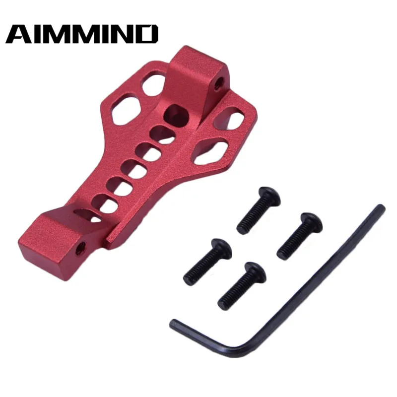 

New AR15 M16 Billet Aluminum Red Trigger Guard Bow 416 NATO 5.56 Magazine Assist Finger Rest For Paintball Shooting Accessories