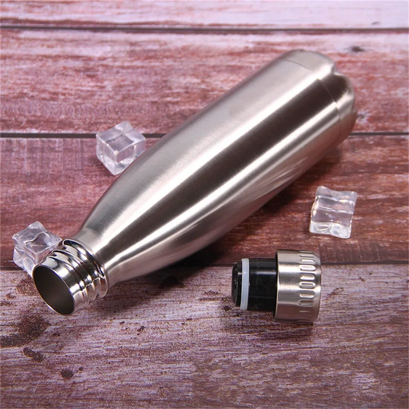 Портативная бутылка для воды спорта на открытом воздухе детская холодная чашка