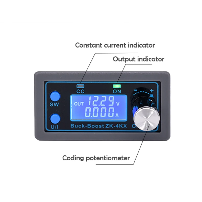 Регулируемый Модуль понижающего напряжения 0 5 30 в источник питания постоянного