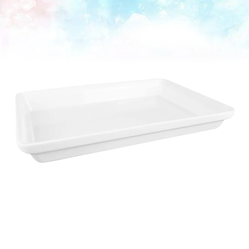 

Поднос из меламина для сухих льдов, поднос для хранения хлеба, фруктов и десертов, тарелка для хранения закусок, для отеля, кафетерия