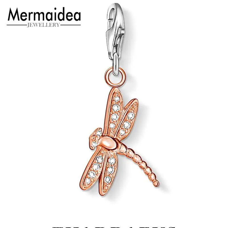 Модный элегантный кулон в виде насекомого стрекозы бабочки цветка подвеска