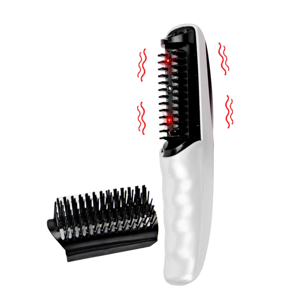 

Electric Hair Comb Massage Comb Brush Infrared Laser Antistatic Anti-Hair Loss Scalp Massage Comb Hair Growth Treatment Brush