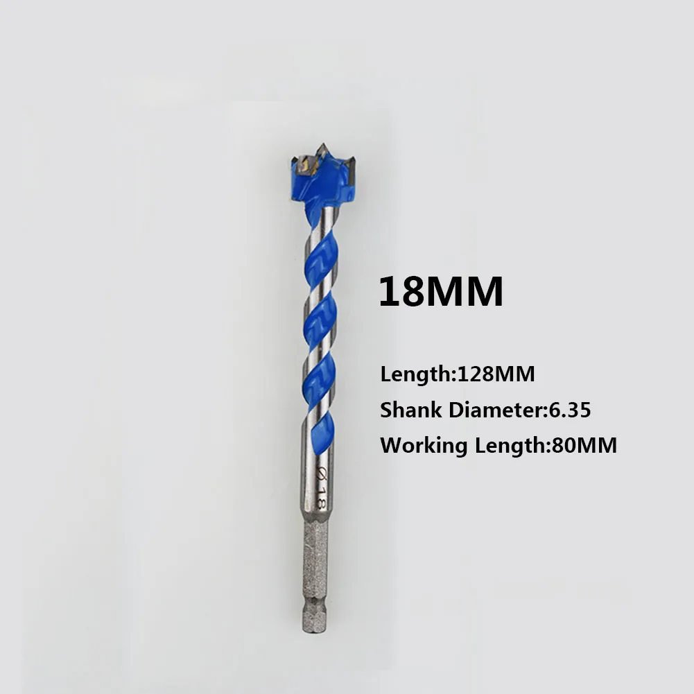 

5PCS Alloy Steel Drilling Tools Hole Opener Woodworking Drill Bit Hole Saw Dril Hammer Concrete Ceramic Tile Metal Drill Bit