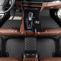 right hand drive custom car floor mat fit for volkswagen jetta 2011 2013 2014 2015 2016 2017 leather auto accessories car carpet