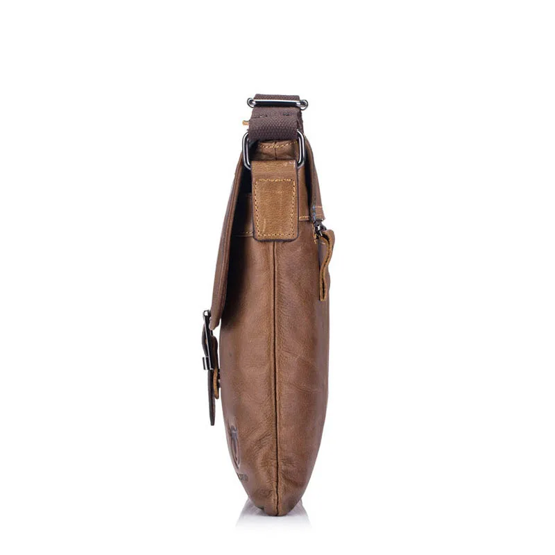

New 100% Genuine Leather Men Messenger Bag Hot Sale Male Small Man Fashion Crossbody Shoulder Bags Men's Travel New Handbags