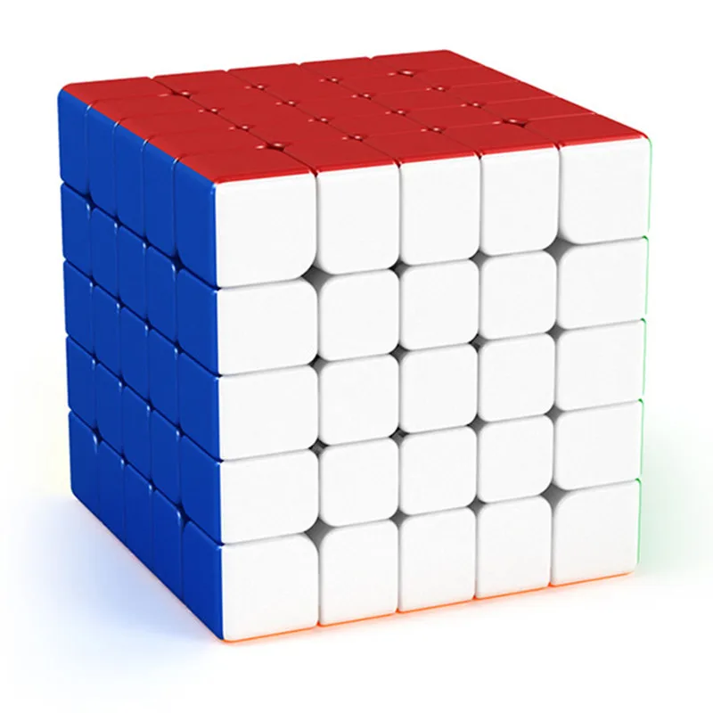 Магнитный куб без наклеек Moyu Meilong 5x5x5 Профессиональная игра гладкий магический