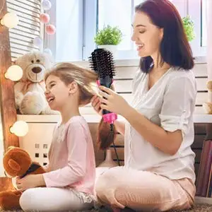 Усовершенствованный одношаговый фен и объемный 5 в 1 щетка для волос расческа