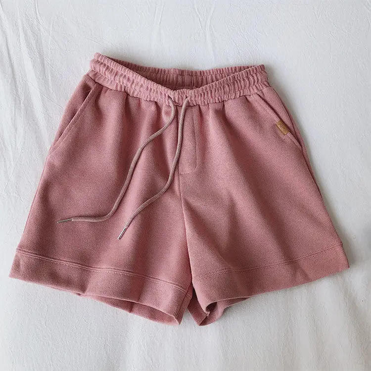 

Спортивные шорты, женская летняя новая свободная верхняя одежда в Корейском стиле, повседневные тонкие трапециевидные Широкие штаны, женск...