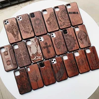 Natural Real Wood Wooden TPU Case For Huawei P50 Pro P40 Pro P30 Pro P20 Pro Case Cover Phone Protective Shell Skin Bag