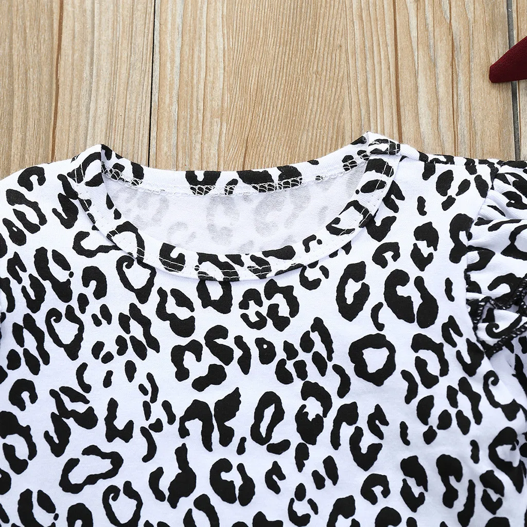 2020 одежда для малышей Леопардовый боди с длинными рукавами Одежда новорожденных