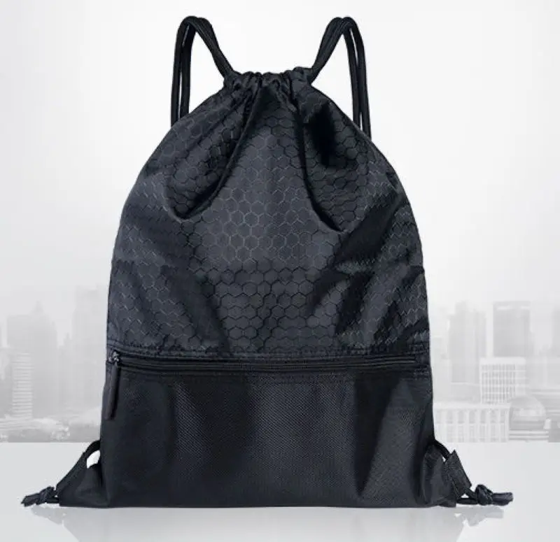 Большая прочная водонепроницаемая сумка на шнурке для фитнеса прочный