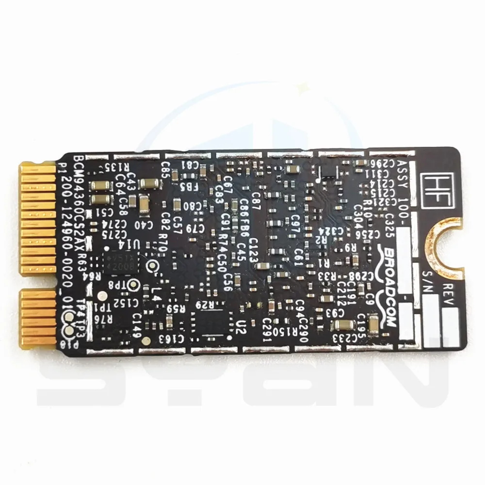 BCM94360CS2 беспроводной AC WIFI Bluetooth BT 4 0 аэропорт 802.11ac карта для Macbook Air 11 &quotA1465 13&quot A1466