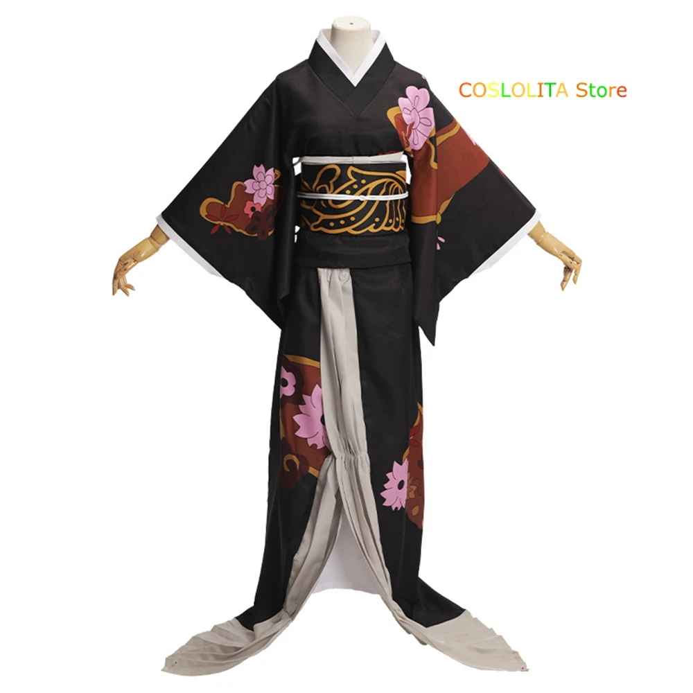 

Anime Demon Slayer: Kimetsu no Yaiba Kibutsuji Muzan Cosplay Costume Sets Men Women Student Dress Carnival Halloween Party Suit