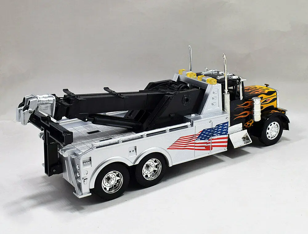 Newray 1:32 Peterbilt буксировочная металлическая модель грузовика новая без коробки