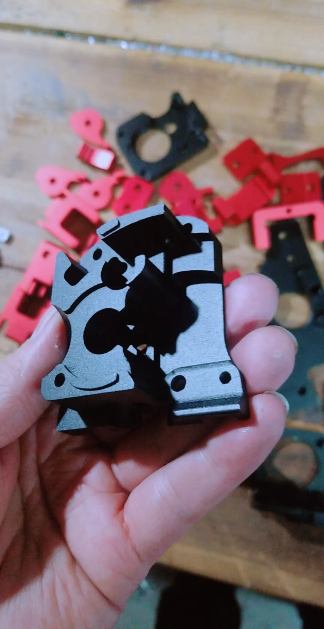 upgrade diy aluminum alloy frame printed parts kit cnc machined metal full parts for voron 2 4 3d printer free global shipping