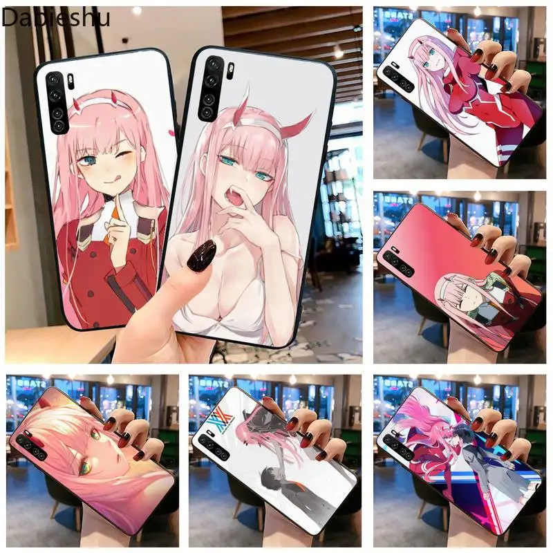Чехол для телефона Zero Two Darling in the FranXX чехол Huawei P40 P30 P20 lite Pro Mate 30 20 P Smart 2020