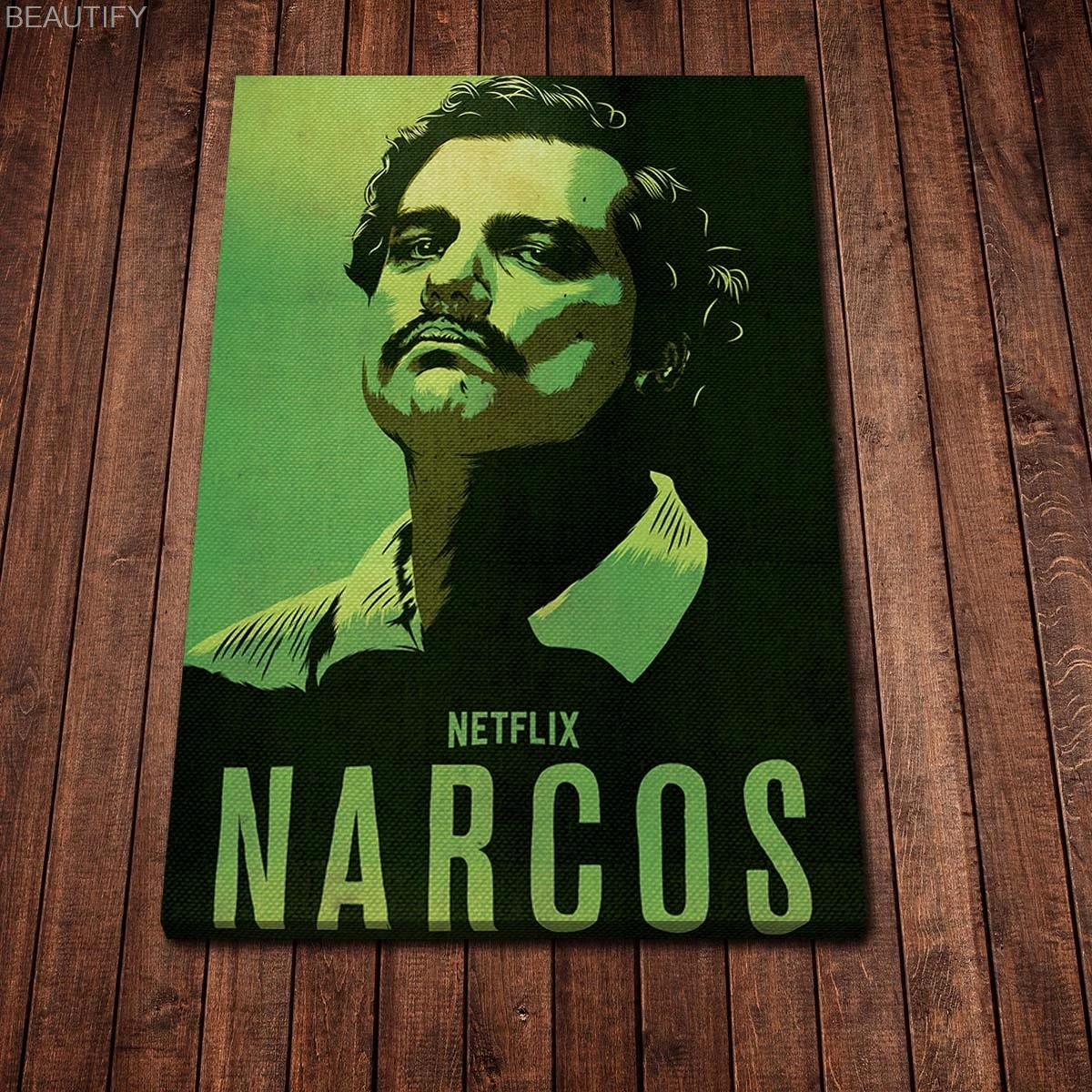 Картина на холсте нарас Мексика Netflix плакат печать Настенная картина для