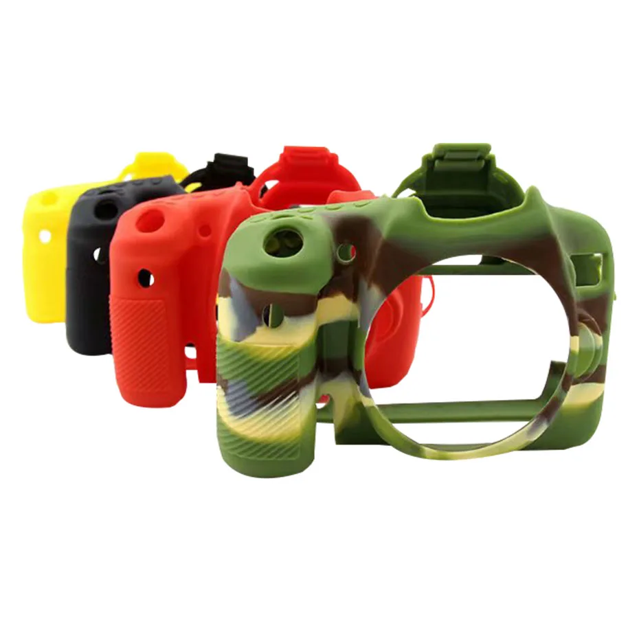 Чехол CAENBOO для камеры Canon EOS 70D защитный чехол из мягкого силикона и резины цветной