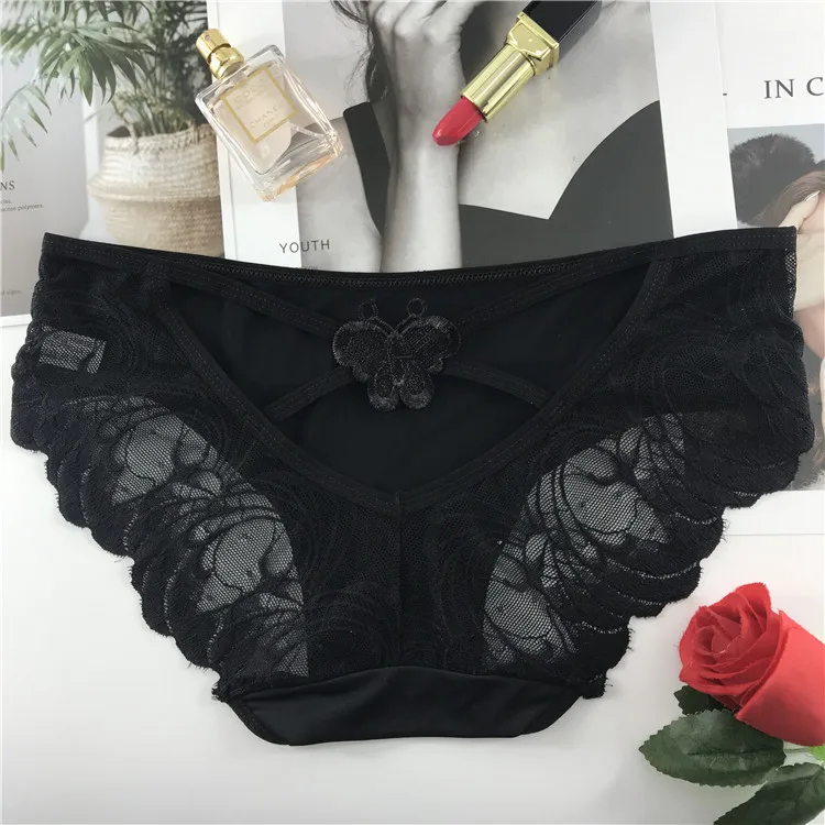 Женское пикантное нижнее белье Jian Peng кружевное Прозрачное с узором в виде бедер