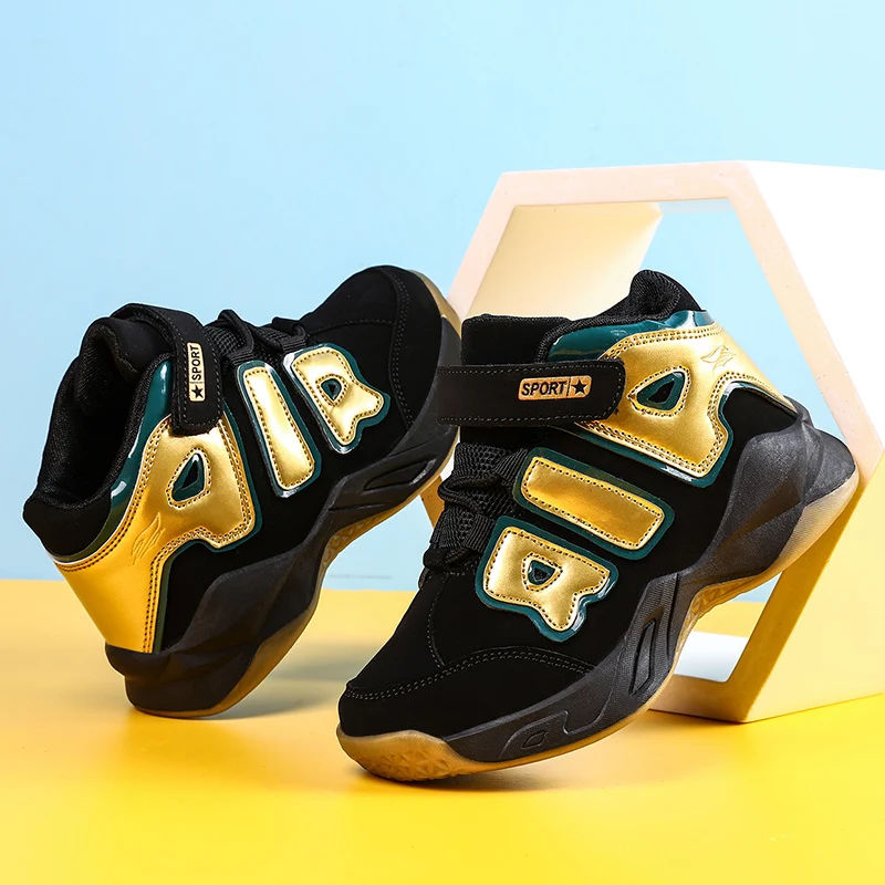 Новая баскетбольная обувь Jordan для мальчиков мягкая подошва Нескользящие дышащие