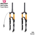 Велосипедная вилка Bolany, подвеска из магниевого сплава, воздушная, 2627,529er дюймов, горный велосипед, 32 RL100mm, вилка для велосипеда, аксессуары