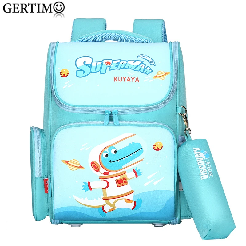 School supplies Schoolbags for Kids Boys Teenagers Girls Large Capacity Cartoon Printing Waterproof Lightweight Primary Backpack