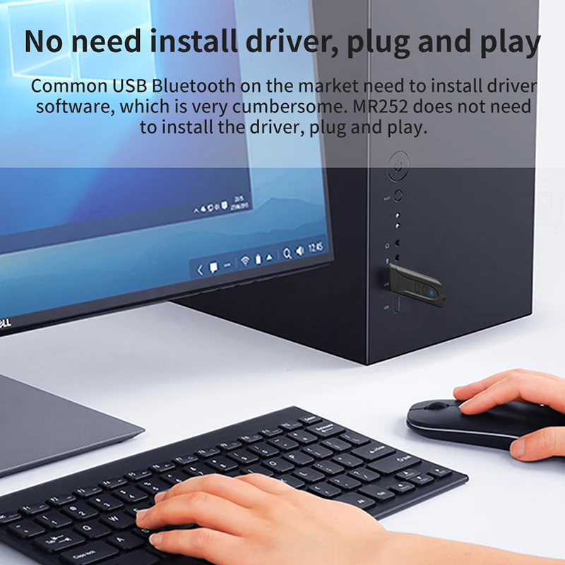 USB Bluetooth-адаптер AYINO BT 5.3 беспроводной аудио-адаптер для компьютера AUX 3 5 RAC aptX HD