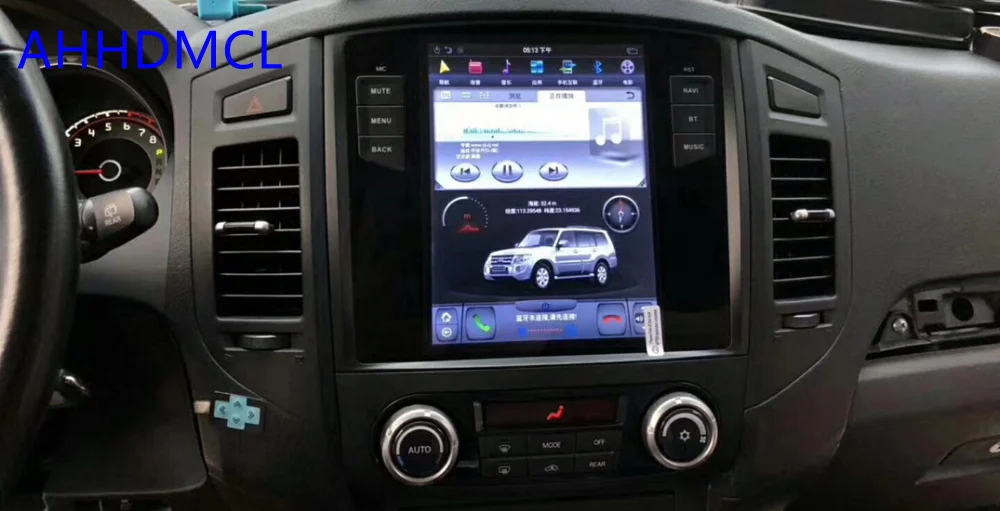 Мультимедийный плеер в стиле Tesla автомобильный стерео проигрыватель на Android с GPS