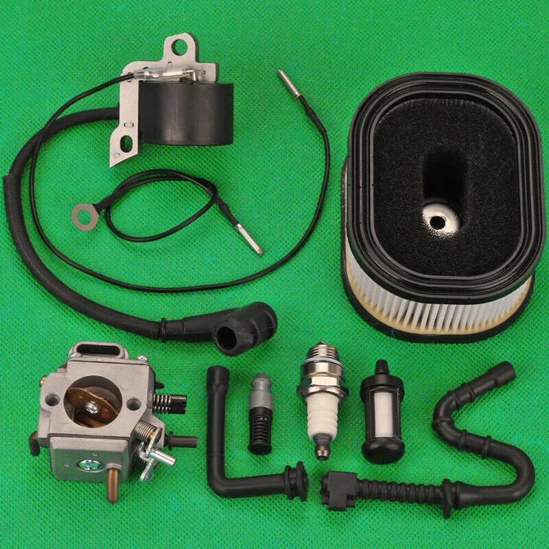

Tools Carburetor kit For stihl 044 046 MS440 MS460 Ignition Coil Spark Plug