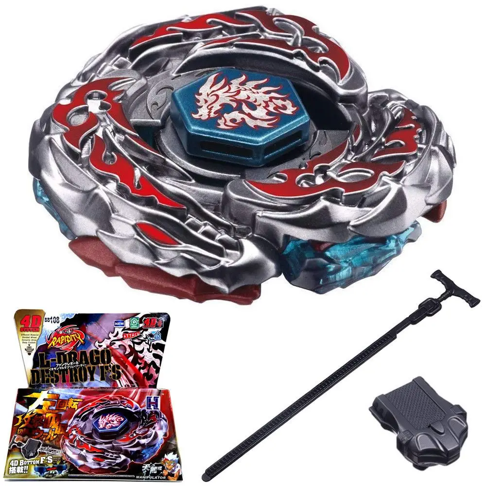 Burst 4D BB108 L DBAGO DESTROY F:S вращающийся верх с пусковым устройством игрушки из
