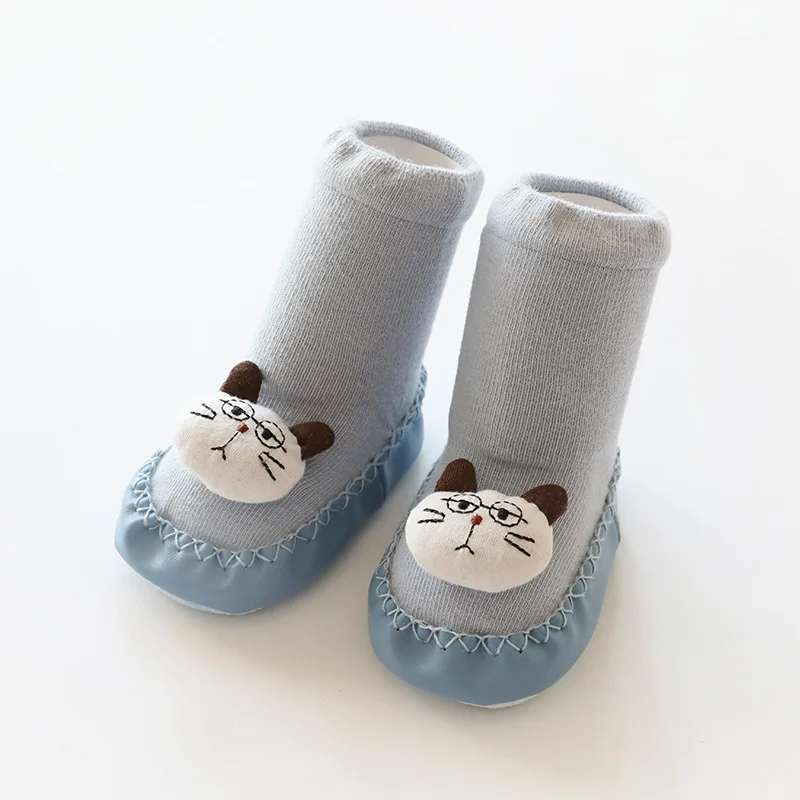 

Jusanbaby baby Shoes Boy Girl Sneaker Cotton Soft baby socks shoes kids cartoon doll non-slip toddler floor socks kids socks