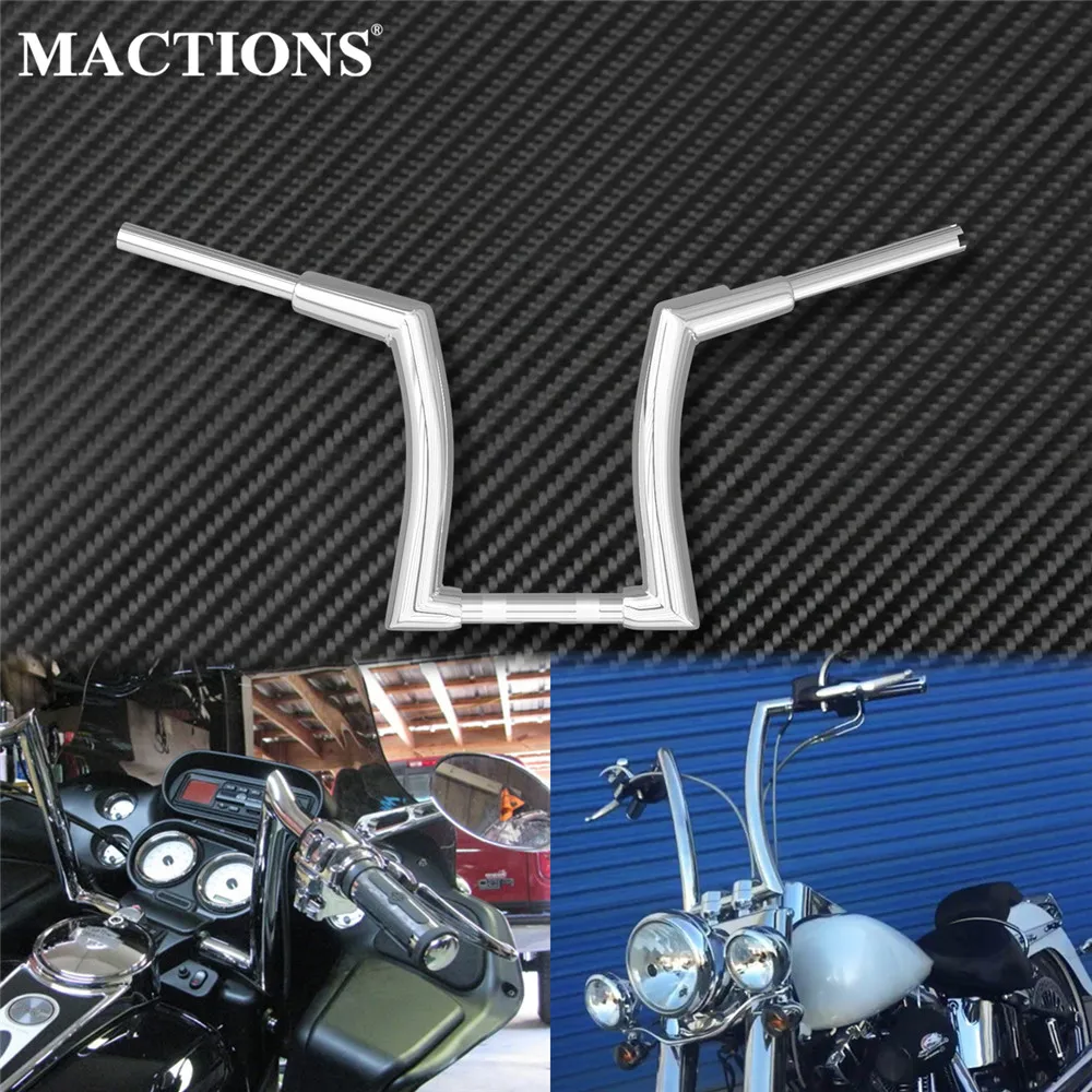 

МОТОЦИКЛ хром 12 "14" 16 "Руль Z Drag Bar сухой клатч для Harley Softail 15-20 Slim FLS FXSTC Deluxe Heritage Classic