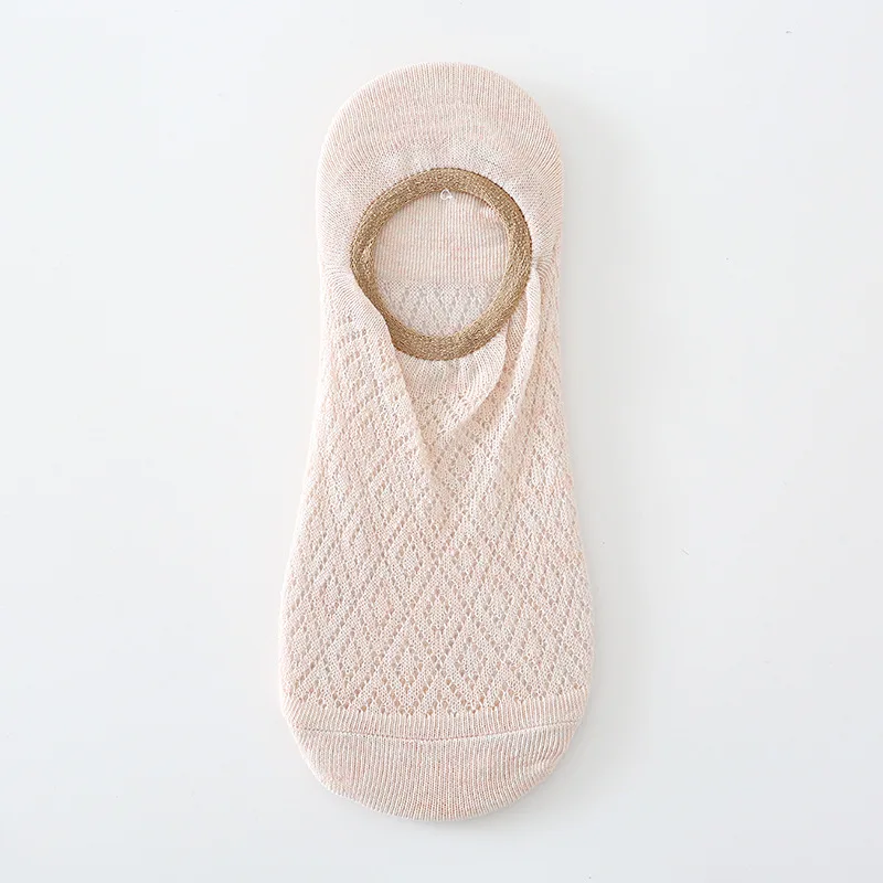 

10 Pairs Women Cotton Socks Set Solid Mesh Non-Slip Invisible Summer Cool Ankle Breathable Hollow Shallow Female Sox Wholesale