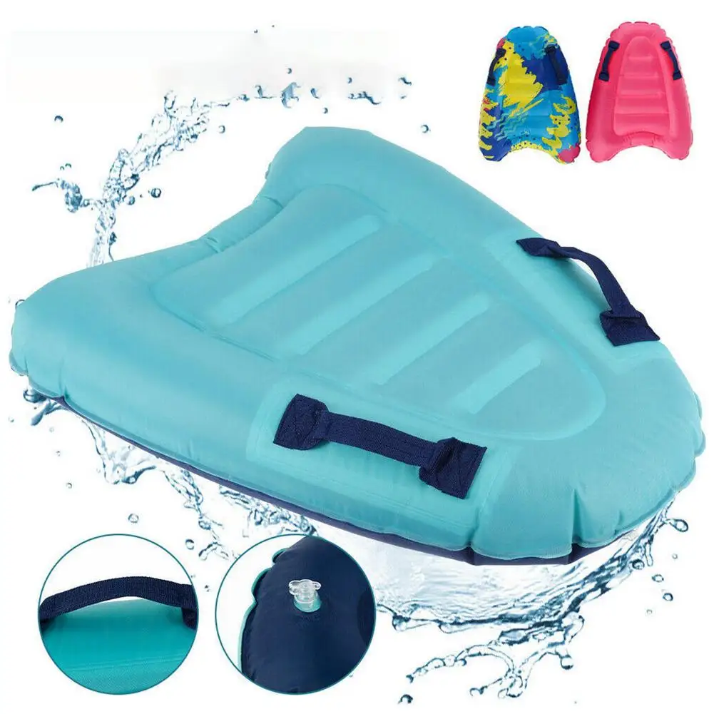 

Outdoor Inflatable Surfboard Buoy Kickboard Kids Safe Sea Surfing Board Party Adult Child Summer Water Sports Swimming Surfplank