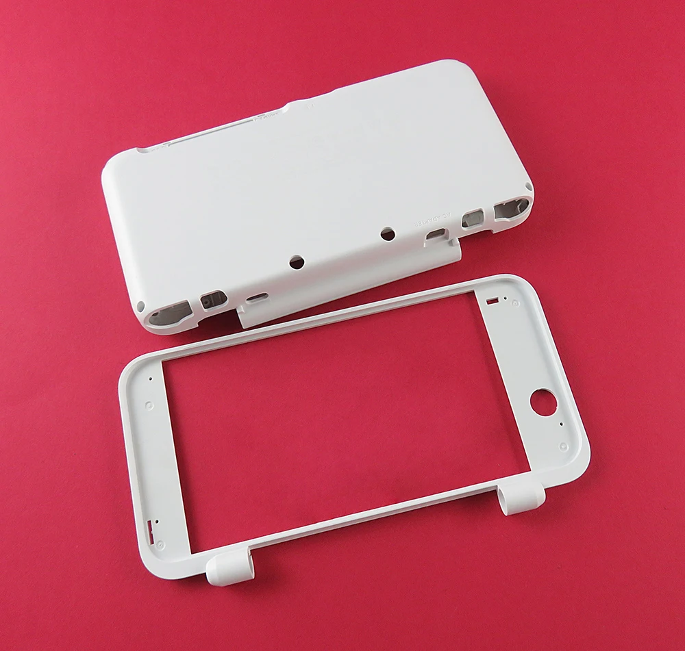 Для новых 2DS XL LL для новых 2DS LL Белый пластиковый корпус Оболочка Чехол сменная часть набор пластин