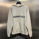 Новинка 2021, модный весенне-осенний Свободный пуловер из 100% хлопка с силиконовым принтом и черными буквами, толстовка унисекс, свитер с длинным рукавом