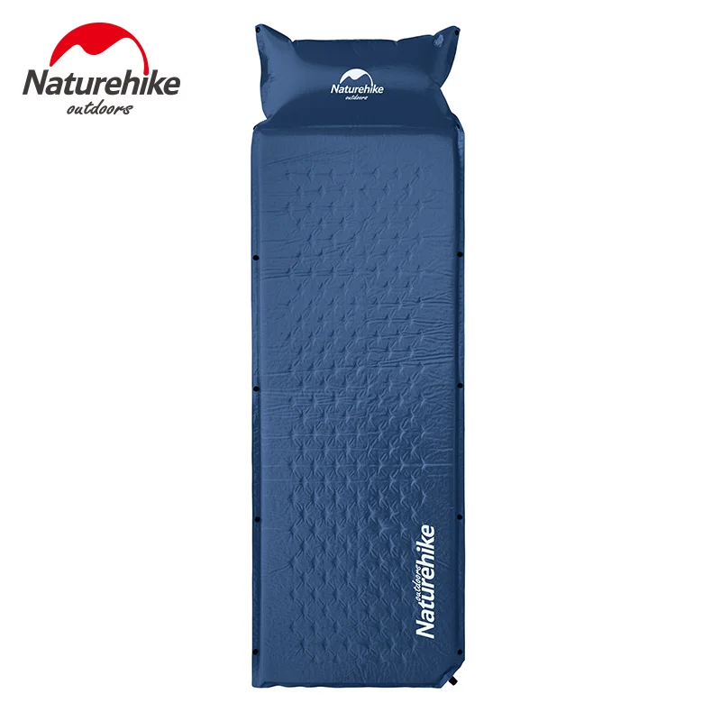 

Naturehike Single Person Camping Mat Outdoor Self-inflating Sleeping Pad Moisture-proof Tent Mattress Splicing Air Cushion Bed